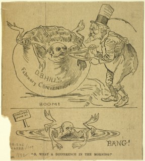 O, What A Difference In The Morning!, 1892. Creator: Unknown.