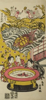 Three Young Dreamers, c. 1760. Creator: Torii Kiyohiro.