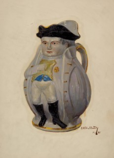 Napoleon Toby Jug, c. 1937. Creator: Eugene Shellady.