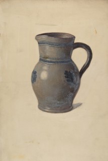 Pitcher, c. 1937. Creator: Max Soltmann.