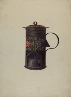 Lamp and Water Heater, c. 1937. Creator: Max Soltmann.