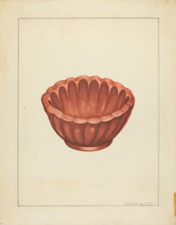 Jelly Mold, c. 1939. Creator: Anna Aloisi.