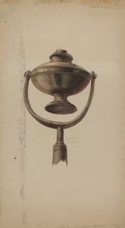 Fireman's Torch, c. 1937. Creator: Elmer G Anderson.
