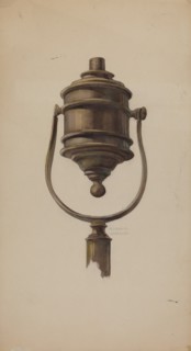 Fireman's Torch, c. 1937. Creator: Elmer G Anderson.