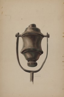 Fireman's Torch, c. 1937. Creator: Elmer G Anderson.