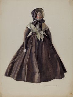 Quaker Costume Doll, 1935/1942. Creator: Charlotte Angus.