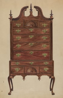 Highboy, c. 1936. Creator: Louis Annino.