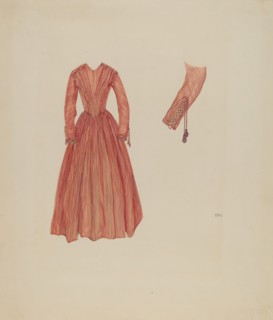Dress, c. 1937. Creator: Arelia Arbo.