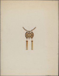 Brooch, c. 1937. Creator: Madeline Arnold.