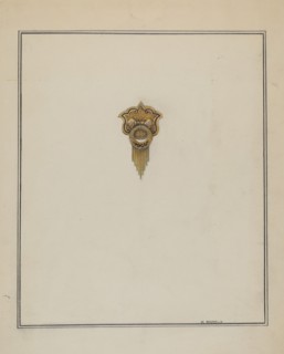 Brooch, c. 1937. Creator: Madeline Arnold.