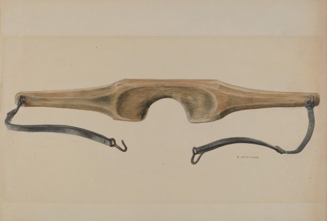 Economy Shoulder Yoke, c. 1937. Creator: Ralph Atkinson.