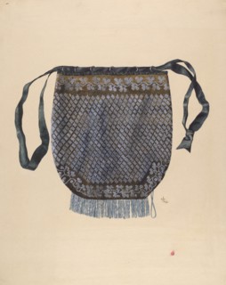 Beaded Bag, 1938. Creator: Ralph Atkinson.