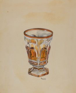 Footed Tumbler, c. 1936. Creator: Ralph Atkinson.