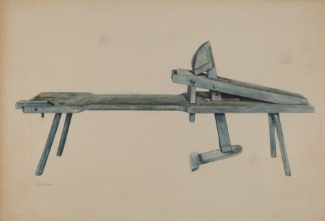 Economy "Schnitzelbank", c. 1937. Creator: Ralph Atkinson.