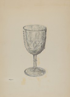 Goblet, 1939. Creator: Ralph Atkinson.