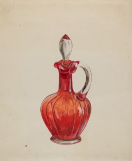 Vinegar Cruet, c. 1936. Creator: Ralph Atkinson.