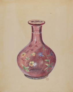 Water Carafe, 1937. Creator: Ralph Atkinson.