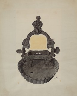 Foot Scraper, 1939. Creator: Ralph Atkinson.