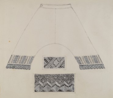 Bloomers, 1935/1942. Creator: Evelyn Bailey.