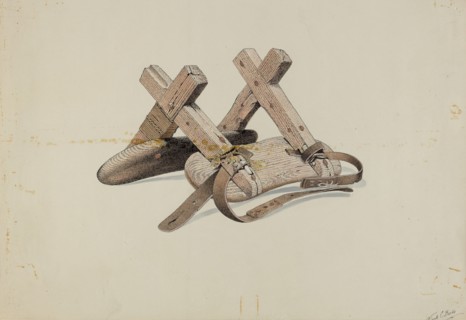Pack Saddle, 1935/1942. Creator: Frank C. Barks.