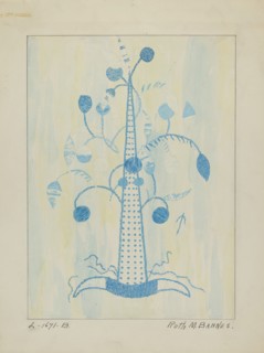 Coverlet, c. 1936. Creator: Ruth M. Barnes.