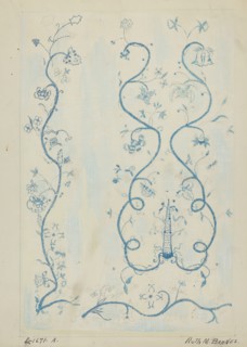 Coverlet, c. 1936. Creator: Ruth M. Barnes.