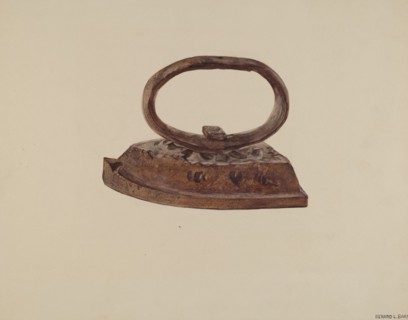Iron, c. 1941. Creator: Gerard Barnett.