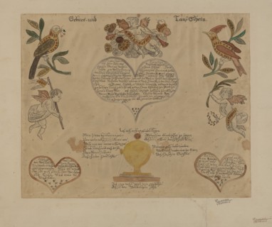 Fraktur, 1935/1942. Creator: Richard Barnett.