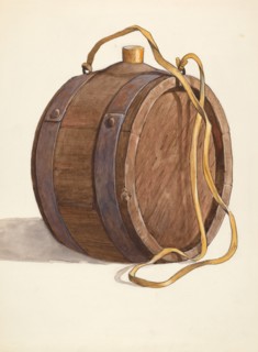 Water Barrel or Runlet, c. 1937. Creator: Dana Bartlett.