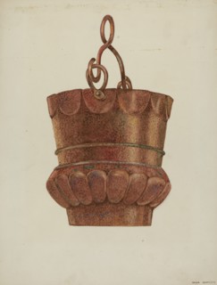 Copper Bucket, c. 1940. Creator: Dana Bartlett.