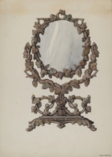 Shaving Mirror, 1936. Creator: Dana Bartlett.