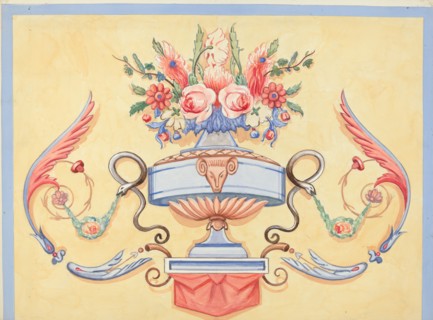 Wall Painting, c. 1936. Creator: Dana Bartlett.
