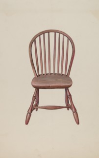 Windsor Chair, 1936. Creator: Dana Bartlett.