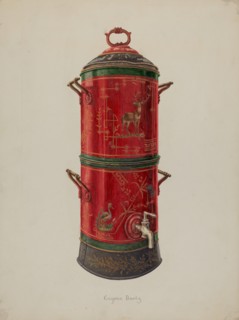Portable Crock Filter, c. 1938. Creator: Eugene Bartz.
