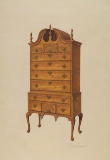 Highboy, c. 1939. Creator: Leonard Battee.