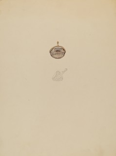 Charm for Watch Chain, c. 1936. Creator: Doris Beer.