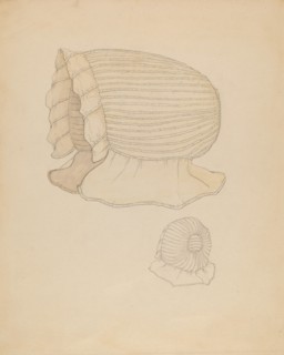 Bonnet, c. 1936. Creator: Doris Beer.