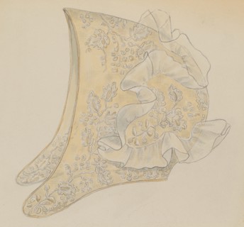 Cap, 1935/1942. Creator: Jessie M. Benge.