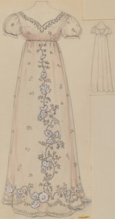 Dress, c. 1936. Creator: Jessie M. Benge.