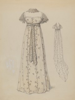 Dress, c. 1936. Creator: Jessie M. Benge.