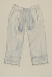 Pantalette, c. 1937. Creator: Edith Towner.