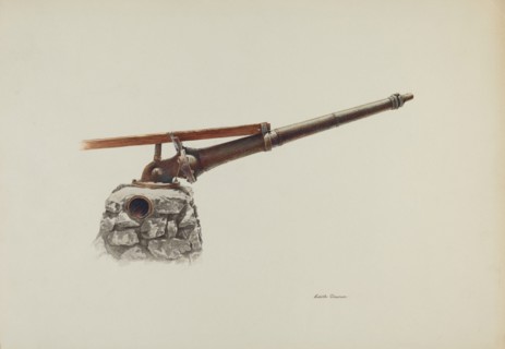 Water Nozzle, c. 1940. Creator: Edith Towner.