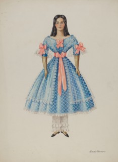 Doll - "Delight Bates", c. 1937. Creator: Edith Towner.