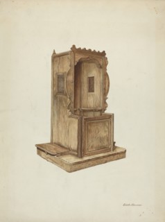 Confessional, 1939/1940. Creator: Edith Towner.