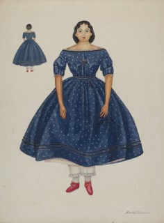 Doll - "Sarah", c. 1937. Creator: Edith Towner.