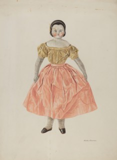 Doll - "Annie Sampson", c. 1940. Creator: Edith Towner.
