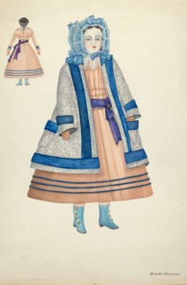 Doll: "Rose Bates", 1935/1942. Creator: Edith Towner.
