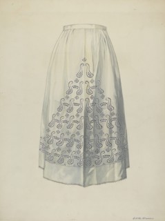 Petticoat, c. 1937. Creator: Edith Towner.