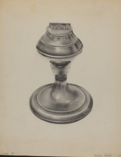 Lamp, c. 1936. Creator: Amelia Tuccio.