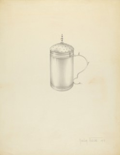 Silver Caster, 1937. Creator: Amelia Tuccio.